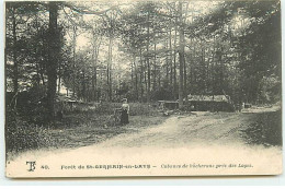 Forêt De SAINT-GERMAIN-EN-LAYE - Cabanes De Bûcherons Près Des Loges - St. Germain En Laye (Kasteel)