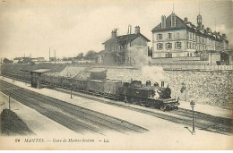 MANTES-LA-VILLE - Gare De Mantes-Station - Train - Mantes La Jolie