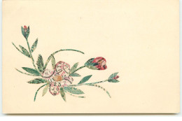 Représentation De Timbres - Cut Stamps - Fleurs - Timbres (représentations)