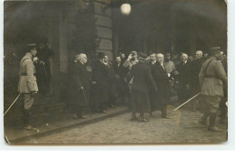 Carte Photo - STRASBOURG - Visite De M. Poincaré Et Clemenceau - Strasbourg