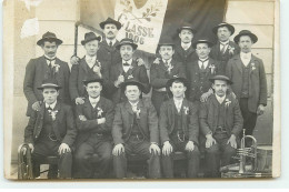 Carte Photo - Conscrits Avec Leur Instruments De Musique - Classe 1906 - Other & Unclassified