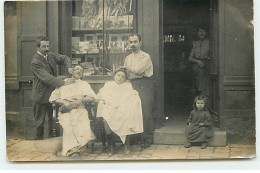 Carte Photo - CHAMBLY - J. Drouet, Garçon Coiffeur Chez Mr. Dubois - Other & Unclassified