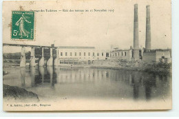 Barrage Des Tuilières - Etat Des Travaux Au 15 Novembre 1907 - Otros & Sin Clasificación