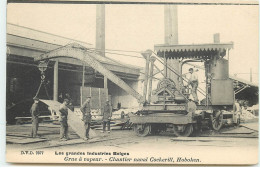 Belgique - Grue à Vapeur - Chantier Naval Cockerill, HOBOKEN - Les Grandes Industries Belges - Autres & Non Classés