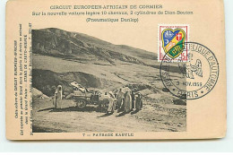 Automobile - Circuit Européen Africain De Cormier - Paysage Kabyle - Dion Bouton - Dunlop - PKW