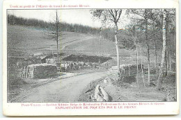 PORT-VILLEZ - Institut Militaire Belge De Rééducation Professionelle Des Grands Blessés De Guerre - ... Des Piquets ..n - Autres & Non Classés