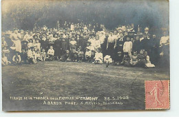 Carte Photo - ERMONT - Tirage De La Tombola De La Fanfare - 28-05-1905 - A. Baron, Photographe Au Plessis Bouchard - Ermont-Eaubonne