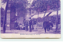 PARIS X - Sur Le Boulevard Saint-Martin - Kiosque à Journaux - Arrondissement: 10