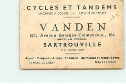 SARTROUVILLE - Vanden - Cycles Et Tandems - Machines à Coudre, Articles De Sports - Sartrouville