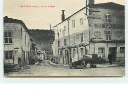 MARON - Rue De La Gare - Voiture De Livraison De Jules Prévot Horlogerie - Autres & Non Classés