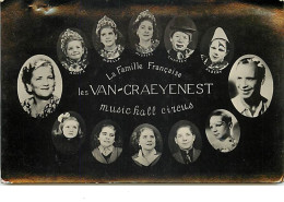 La Famille Française Les Van-Craeyenest Music Hall Circus - Circus