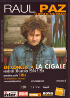 RAUL PAZ LA RELEVE DU SON CUBAIN A LA CIGALE 2004 - Music And Musicians