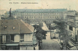 PARIS - Hôpital Saint-Antoine - Café A L'Etoile - Publicité Dufayel - Gesundheit, Krankenhäuser