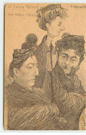 Illustrateur - Orens - Affaire Humbert - A Madrid - La Sainte Trinité Eve, Maria, Thérèse - Orens