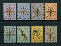 Portugal Africa/Macao/Macau/India/Timor (1962 Anti-Malaria) MNH Cat.Val. € 32.80 - Otros & Sin Clasificación