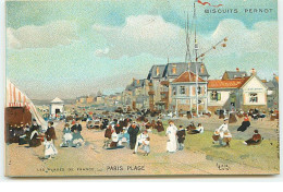 Les Plages De France - PARIS PLAGE - Biscuits Pernot - Luigi Loir - Other & Unclassified