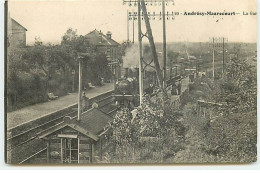 ANDRESY-MAURECOURT - La Gare - Un Train - Andresy
