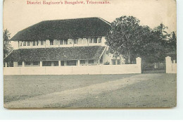 Sri Lanka - TRINCOMALIE - District Eugineer's Bungalow - Sri Lanka (Ceilán)