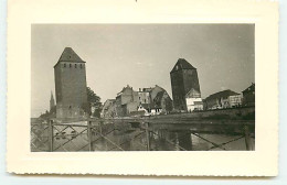 STRASBOURG - Les Ponts Couverts - Photo, Format 12,8 X 8,5 Cm - Strasbourg