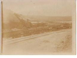 Photo Du CONGO Belge - Mine De KAMBOVE - Pelle à Vapeur En Action à La Mine - Belgian Congo