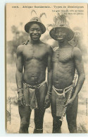 SENEGAL - Afrique Occidentale - Type De Mankaignes - Les Gens De Cette Tribu Se Liment Les Dents En Pointe - Senegal