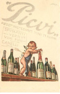 Publicité - Picvi - Pugni & Coppo - Vini Italiani - Vin - Angelot - Werbepostkarten