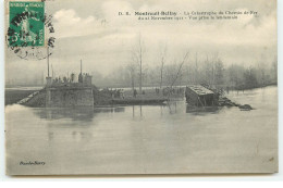 MONTREUIL BELLAY - Catastrophe Du Chemin De Fer Du 23 Nov. 1911 - Vue Prise Le Lendemain - Montreuil Bellay