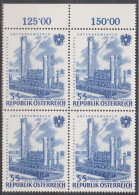 1961 , 15 Jahre Verstaatlichte Unternehmen ( Mi.Nr.: 1096 ) (3) 4-er Block Postfrisch ** - Unused Stamps