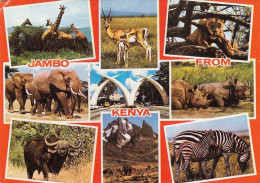 Jambo From Kenia, Mehrbildkarte Glum 1960? #G5322 - Ohne Zuordnung