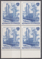 1961 , 15 Jahre Verstaatlichte Unternehmen ( Mi.Nr.: 1096 ) (5) 4-er Block Postfrisch ** - Unused Stamps