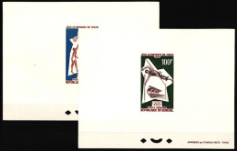 Senegal 288-289 Postfrisch Als Epreuve De Luxe/ EdL, Olympiade 1964 Tokio #NF425 - Senegal (1960-...)