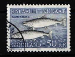 Grönland 140 Gestempelt Fische Marke Zu 50 Kr. #HT043 - Altri & Non Classificati