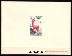 Togo 233 Postfrisch Als Epreuve De Luxe/ EdL, Antilope #NF419 - Togo (1960-...)