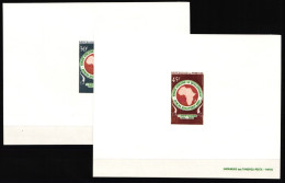 Senegal 403-404 Postfrisch Als Epreuve De Luxe/ EdL #NF427 - Senegal (1960-...)
