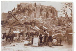 2-Mortara-Acireale-Catania -Sicilia-Foto Originale D'epoca Terremoto 1914-Superstiti Che Sgombrano-Tematica: Disastri - Acireale
