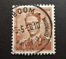 Belgie Belgique - 1957 -  OPB/COB  N° 1028 -  2F50   - Obl.  BOOM - RUPELGEWEST - SCHOEN EN PANTOFFELINDUSTRIE - Used Stamps