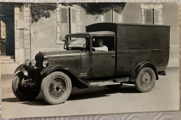 Camionnette De Livraison Renault ? Peugeot ? Citroen ?  Années 1930 ? - Transporter & LKW