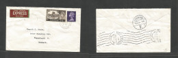 Great Britain - XX. 1968 (5 June) Golders Green - Denmark, Cph (6 June) Express Multifkd Env Incl Windsor Castle, Tied C - ...-1840 Prephilately