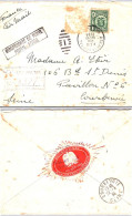 Panama - Lettre - Obl Agencia Postal 1934 - Pour Courbevoie France - Air Mai - - Panamá