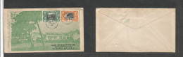 BC - St. Helena. 1953 (14 Jan) GPO - USA, St. Joseph, Mo. Illustrated Multifkd Env, Tied Cds. Fine. - Other & Unclassified