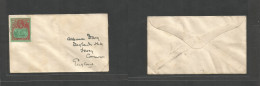 BC - St. Helena. 1906 (Dec 20) GPO - England, Towey, Cornwall. 5d Fkd Env, Tied Cds. Fine. - Other & Unclassified