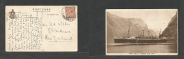 BC - Aden. C. 1915 (2 Sept) Paquebot Mail. Aden - New Zealand. SS Ormonde Ppc GB Fkd, Tied Cds. Fine. - Sonstige & Ohne Zuordnung