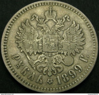 RUSSIE (Empire) 1 Rouble 1899 - Argent - Russia