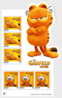 Switzerland 2024 Garfield — Kino Film Stamp Sheetlet MNH - Neufs