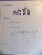 Lettre Illustrée S.A. Sarma , Rue Des Poissonniers 13 à Bruxelles 1938 - 1900 – 1949