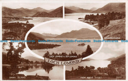 R105664 Loch Lomond. Multi View. Valentine. RP. 1947 - Mundo