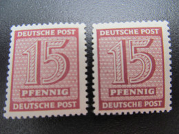 SBZ Nr. 133Xwa+133Xwb, 1945, Postfrisch, BPP Geprüft, Mi 26€  *DEK143* - Nuevos