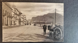 [SI1] Palermo - Via Francesco Crispi E Monte Pellegrino. Piccolo Formato, Viaggiata. 1928 - Palermo