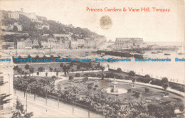 R105689 Princess Gardens And Vane Hill. Torquay. Harvey Barton. 1910 - Mundo