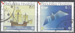 Croatia Kroatien 2005. Mi.Nr. 734-735, Used O - Croatia